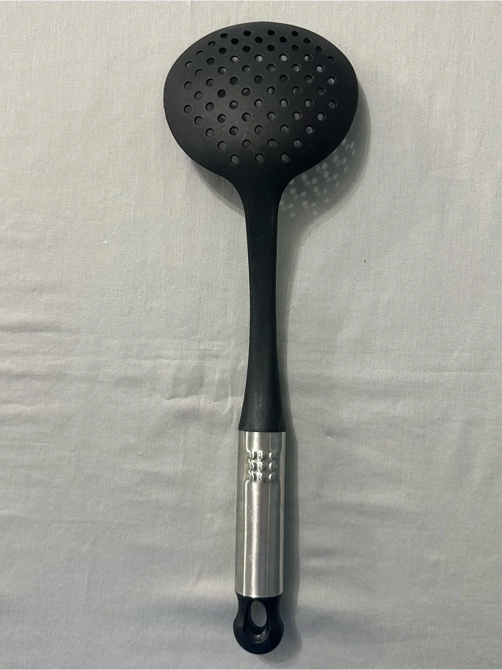 Lot 4 Black Nylon Kitchen Utensils Stainless Steel Handles German Market Good